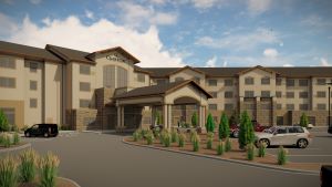 The Ramkota Companies’ ClubHouse Hotel Entrance Rendering