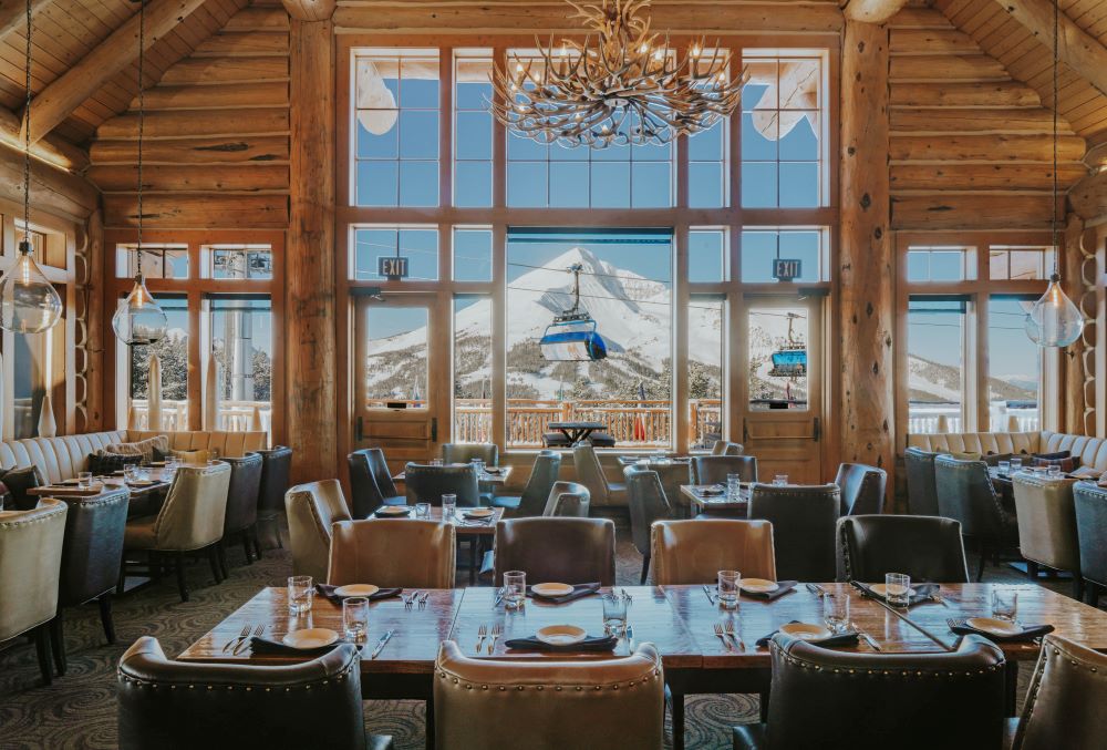 Big Sky Resort Dining Interior 