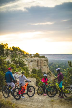 Group Biking Rimrocks