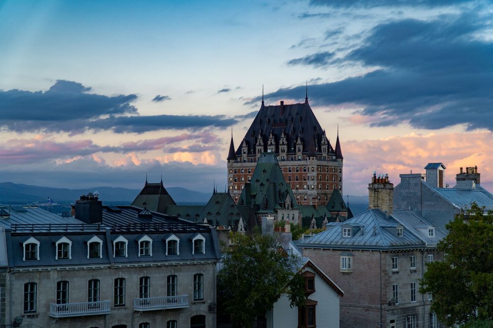 Fairmont Le Château Frontenac, Quebec City. Photo Credit: Max Stussi