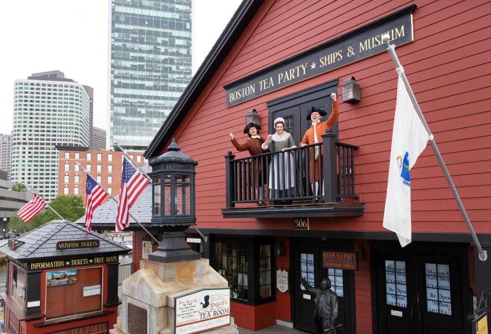 Reenactors at Boston Tea Party Ships and Museum. Photo Credit: Boston Tea Party Ships and Museum