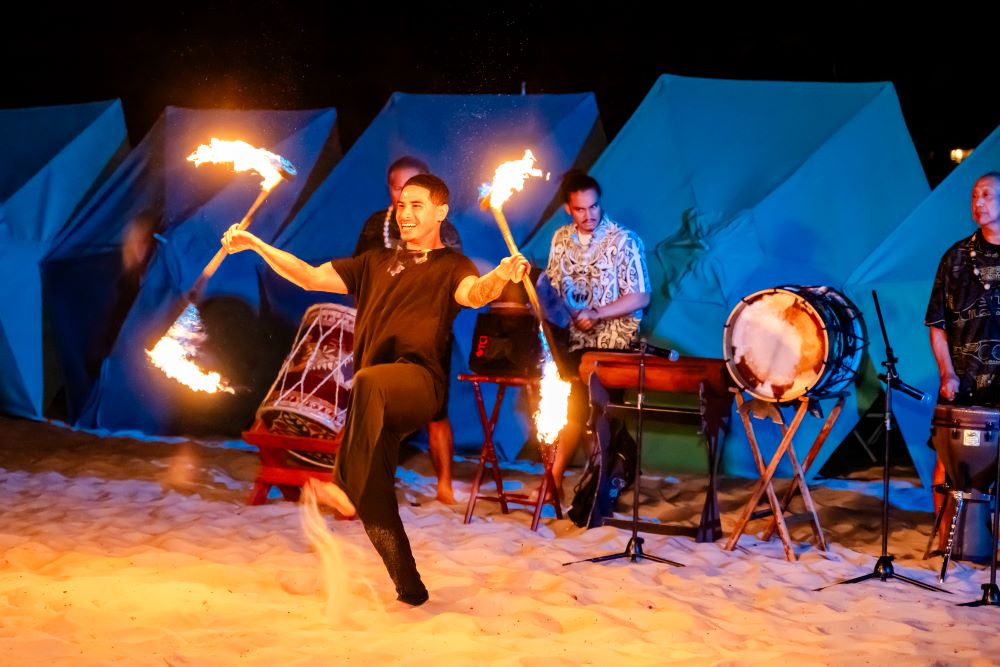 Discovery Cove Fire Dancer