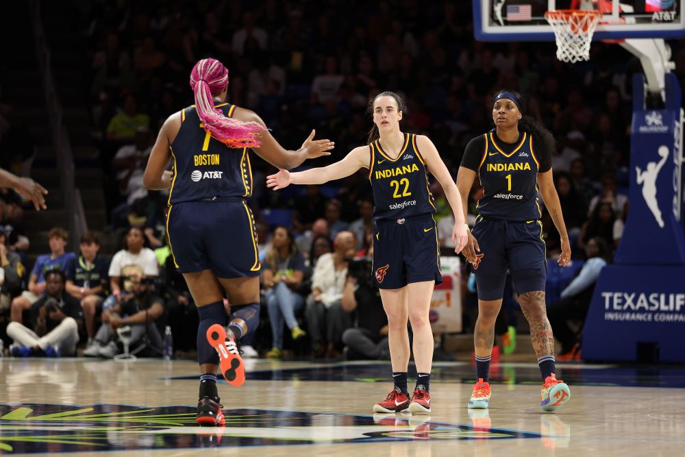 Caitlin Clark Playing for the Indiana Fever. Photo Credit: Getty Images