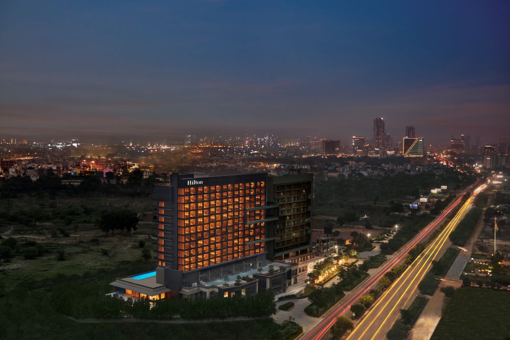 Hilton Gurugram Baani City Centre exterior. Credit: Hilton 2024