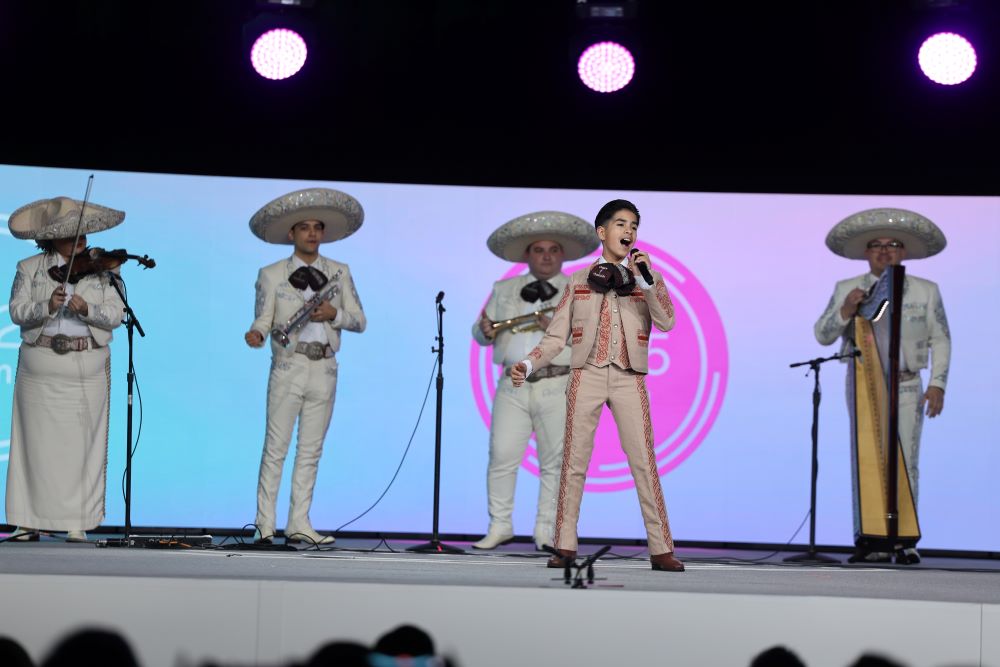 Mariachi Band Performs on Convening Leaders Mainstage