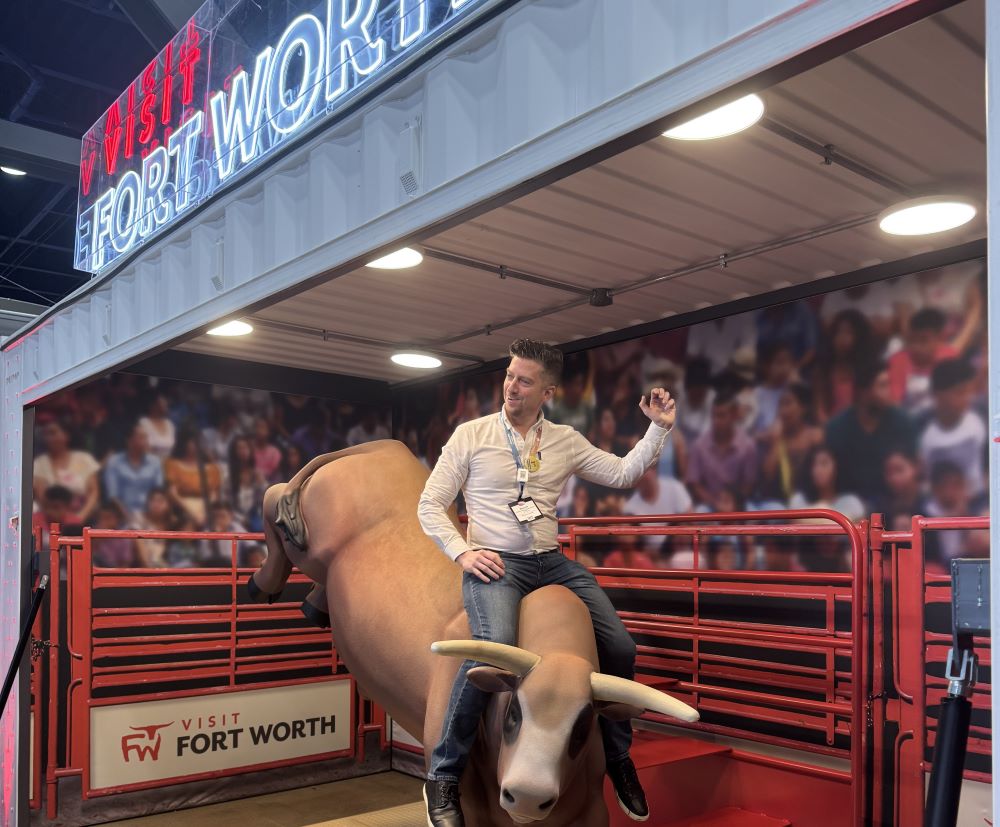 Visit Fort Worth The District & Tech District Mechanical Bull Ride