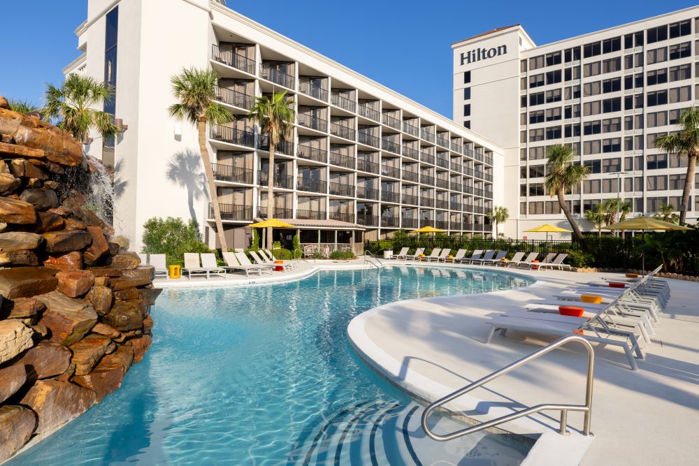 Hilton Galveston Island Resort pool