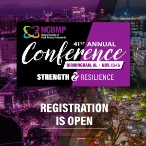 Graphic of NCBMP's 41st Annual Conference.