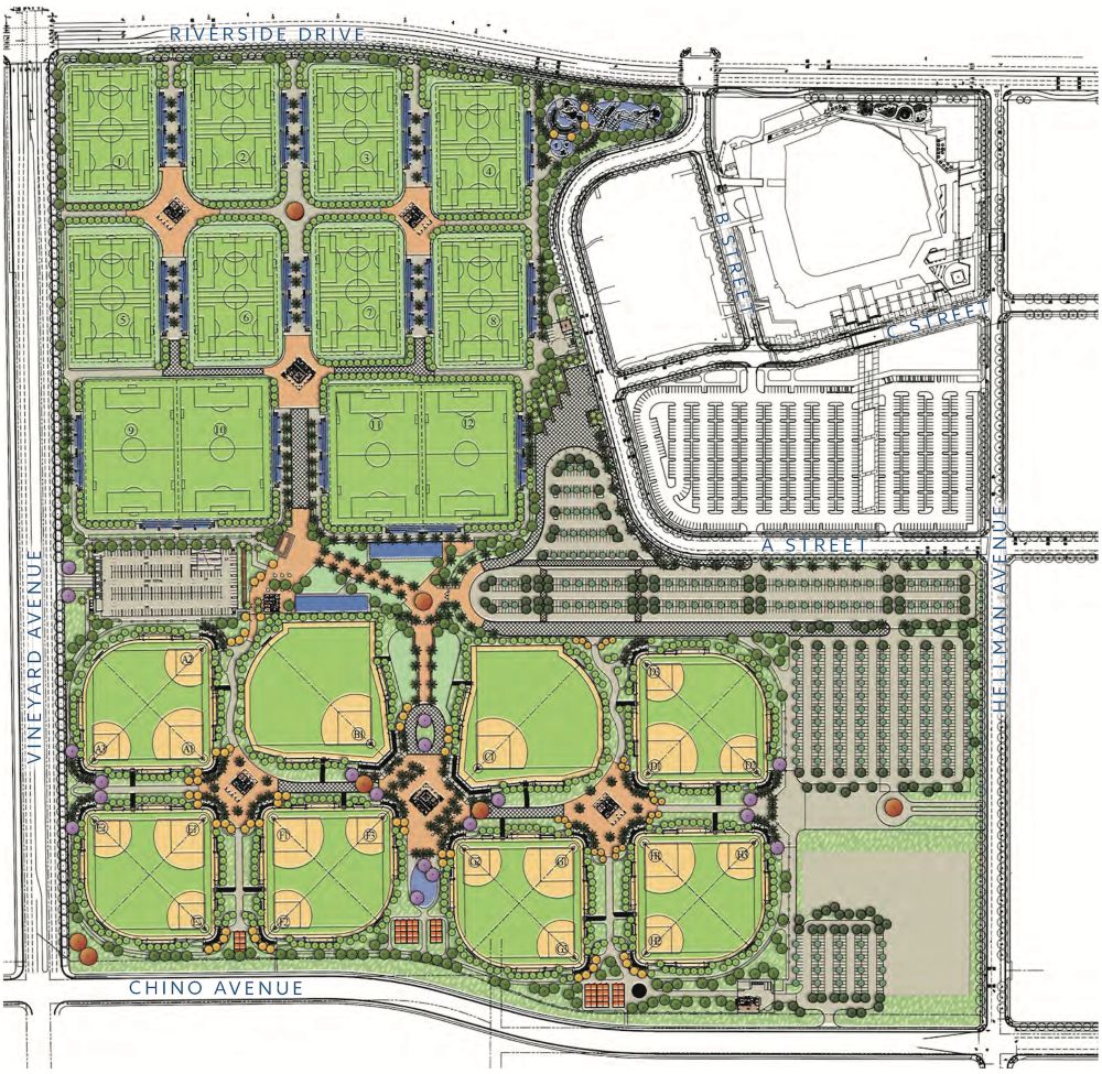 Empire Sports Complex plan.