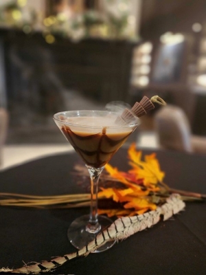 A Spooky Cocktail From Drake Oak Brook