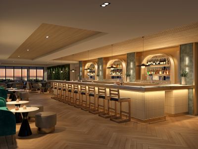 Arlo Washington DC rooftop bar (rendering)