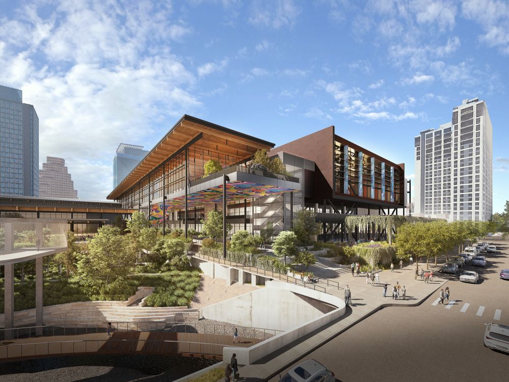 Rendering of Austin Convention Center.