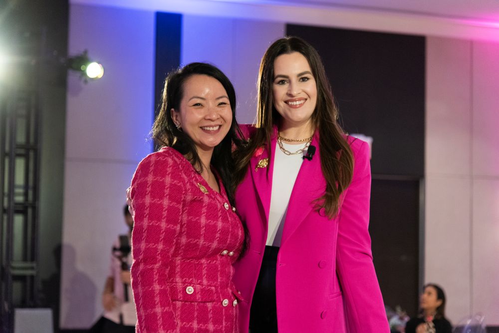 Connie Cay-Santos (left) and Courtney Stanley