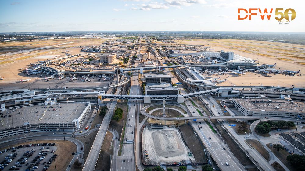 DFW 50 aerial 2023 COURTESY DFW