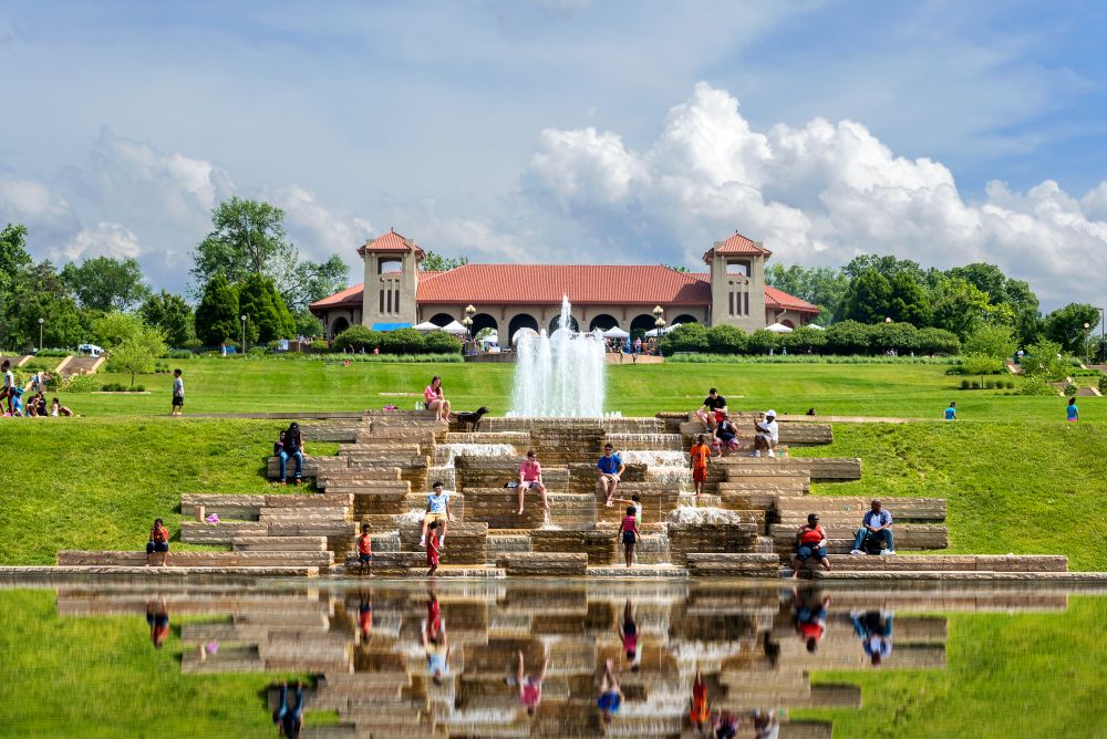 Forest Park Fountain. Credit: McElroy Fine Art Photography.