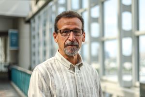 Phot of Gary Musich, standing in the Atlantic City Convention Center.