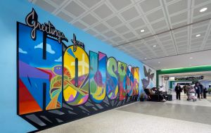 George Bush Intercontinental Airport artwork CREDIT Houston First Corporation