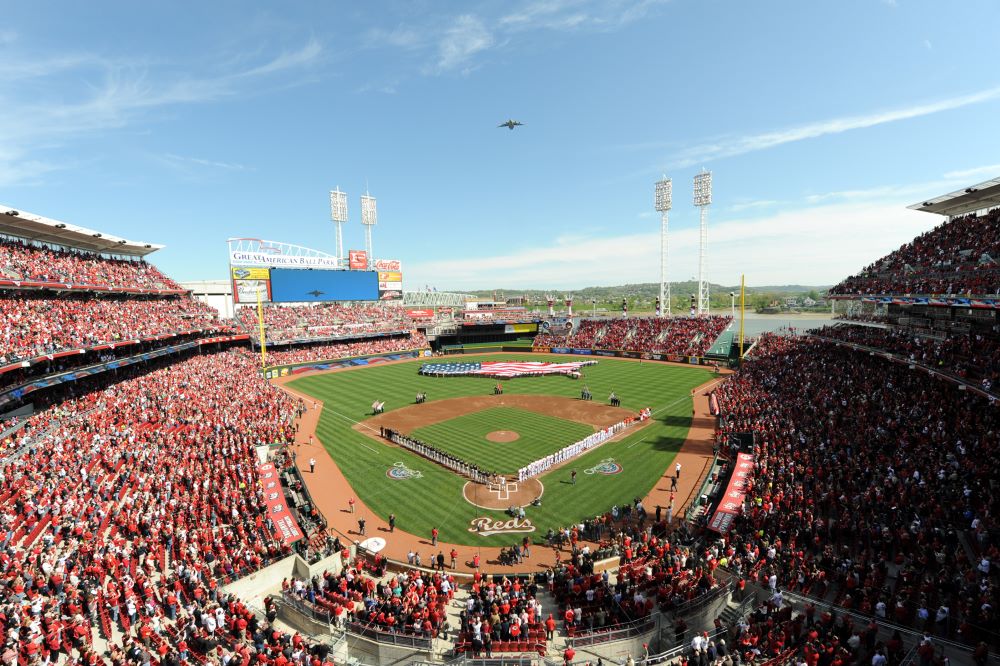 Great America Ball Park, Cincinnati. Credit: Visit Cincy