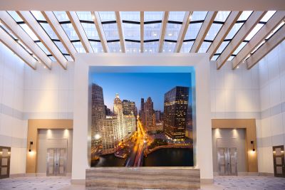 Hyatt Regency Chicago Crystal Ballroom Foyer Screen