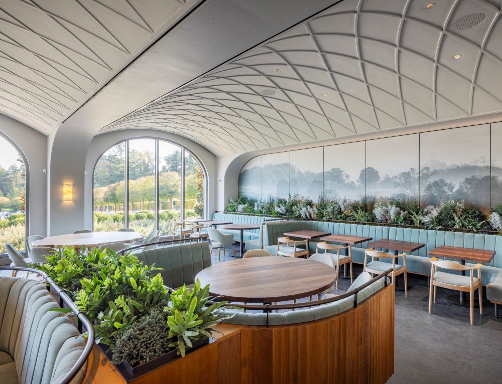 Longwood Gardens’ 1906 Restaurant interior 