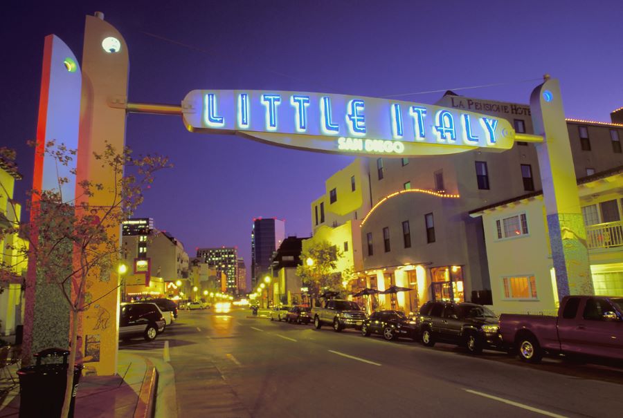 Little Italy, San Diego.