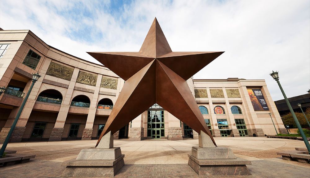 Lone Star Plaza star CREDIT Bullock Texas State History Museum