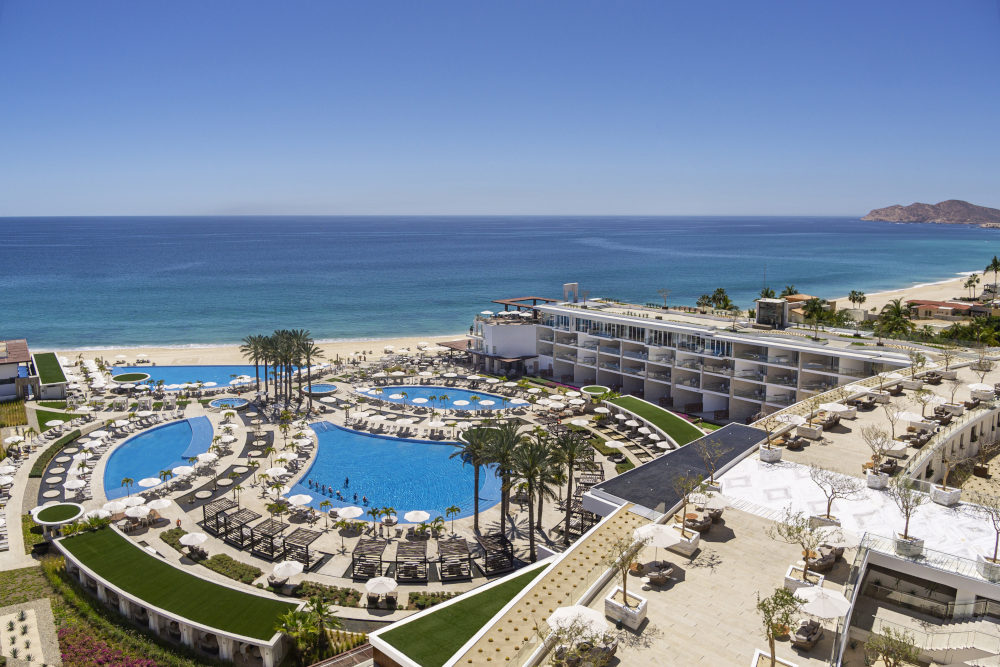 Photo of pool area of Le Blanc Spa Resort.