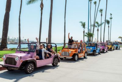 MOKE Destination Tour in Newport Beach, California. Credit: Visit Newport Beach