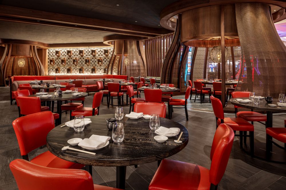 Photo of Nobu New Orleans dining room.