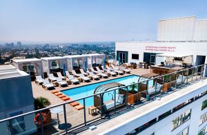 Photo of pool area at Andaz West Hollywood