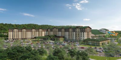 Rendering of Great Wolf Lodge Mashantucket