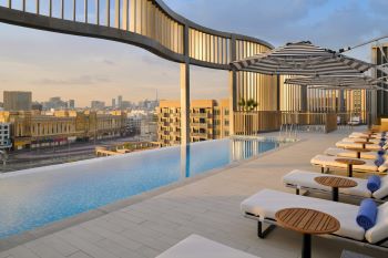 Rooftop Pool at Mercure Dubai Deira