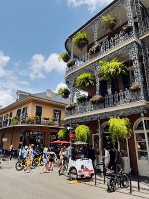 Royal Street views in New Orleans, Louisiana