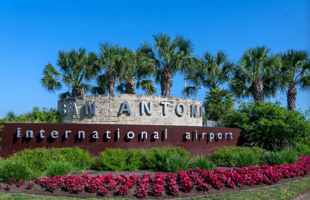 San Antonio International Airport sign CREDIT City of SA Aviation Department