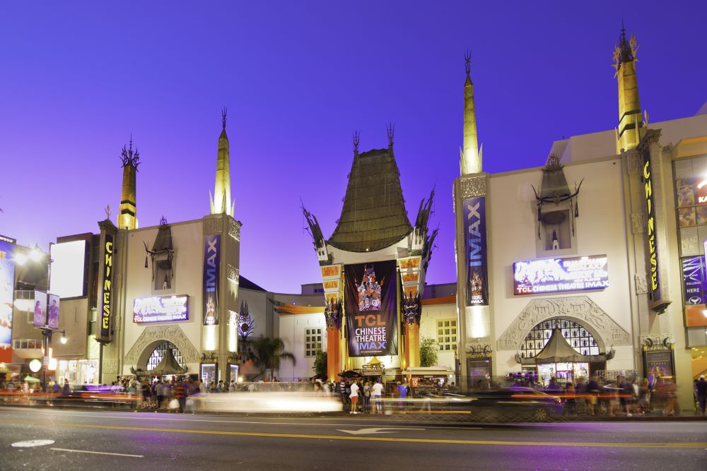 Photo of exterior of TCL Chinese Theatre.