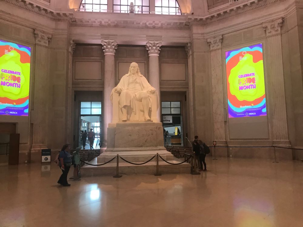 Photo of The Franklin Institute.