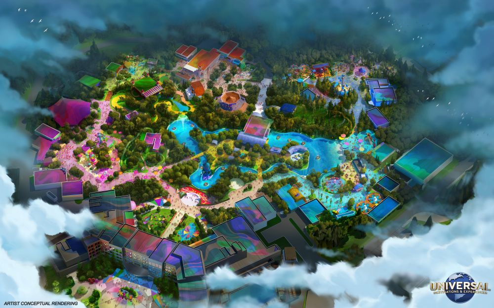 Universal Kids Resort Conceptual Rendering