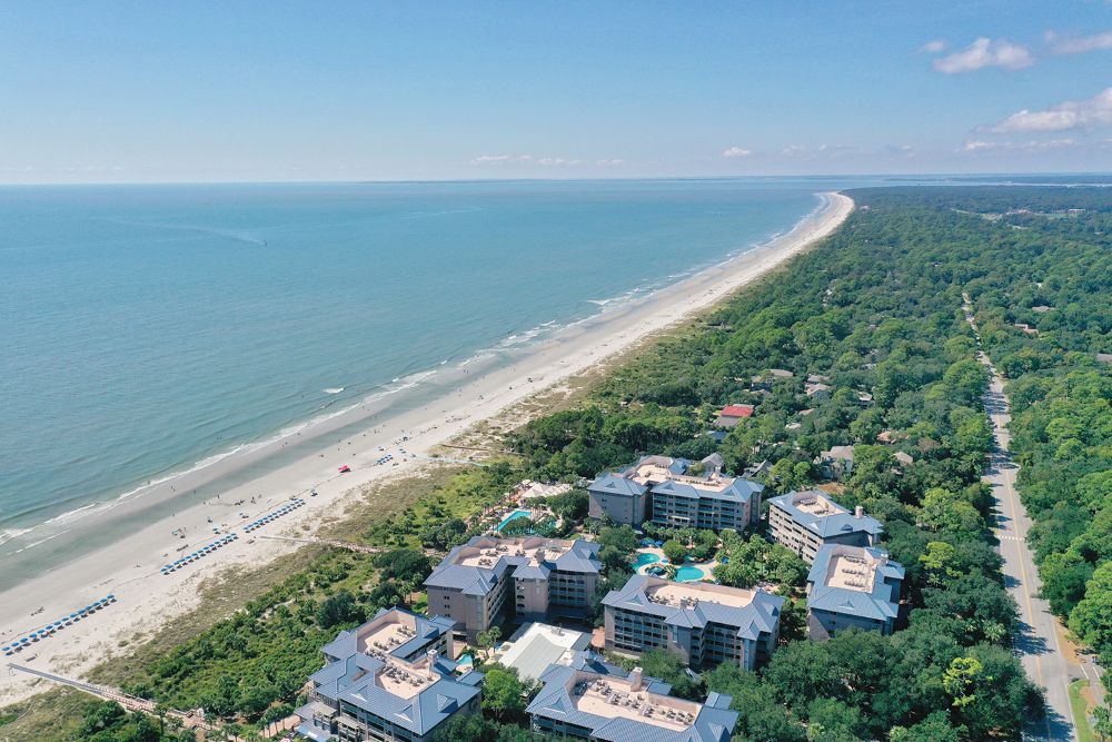 Hilton Head aerial view