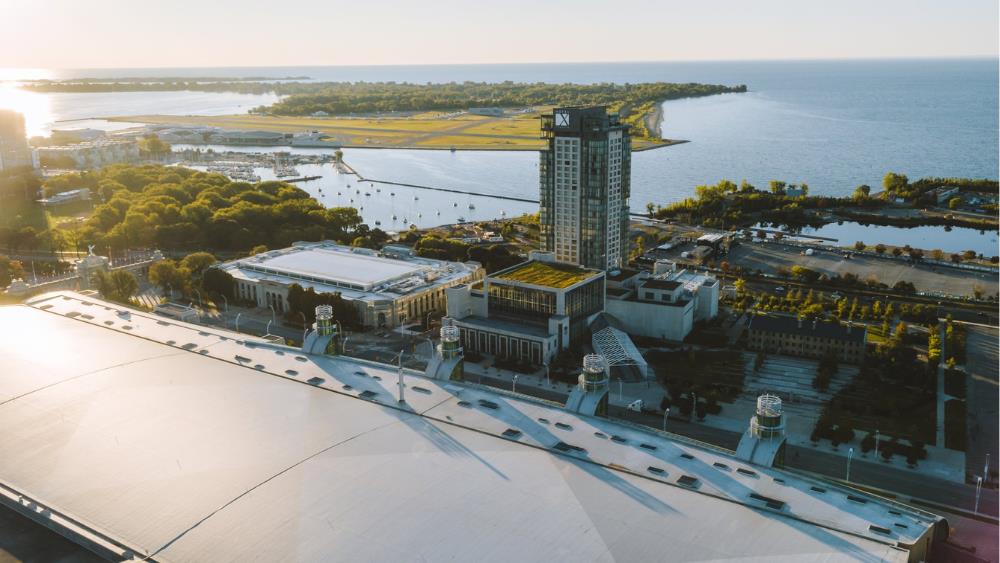 View of Lake Ontario in Toronto