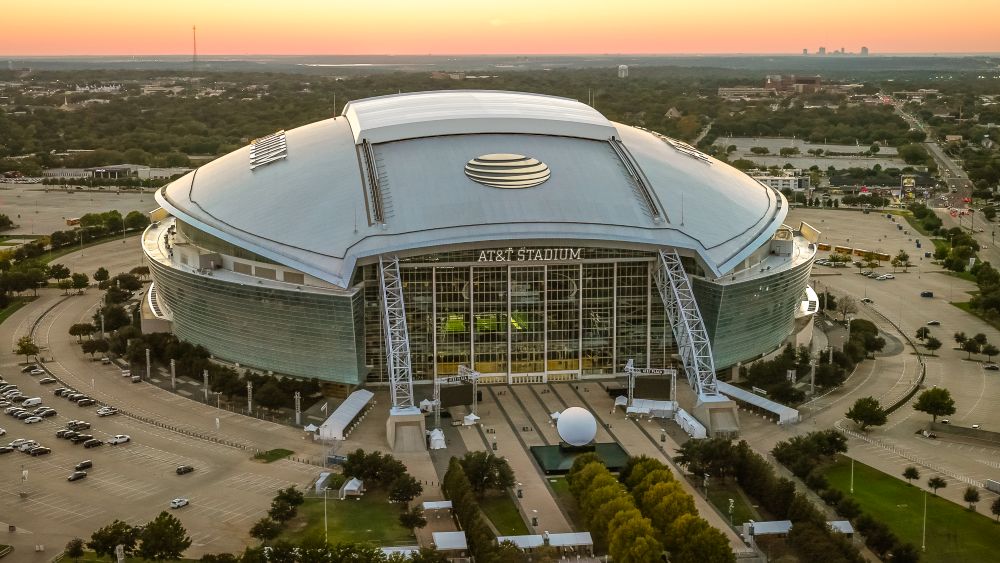 AT&T Stadium aerial view