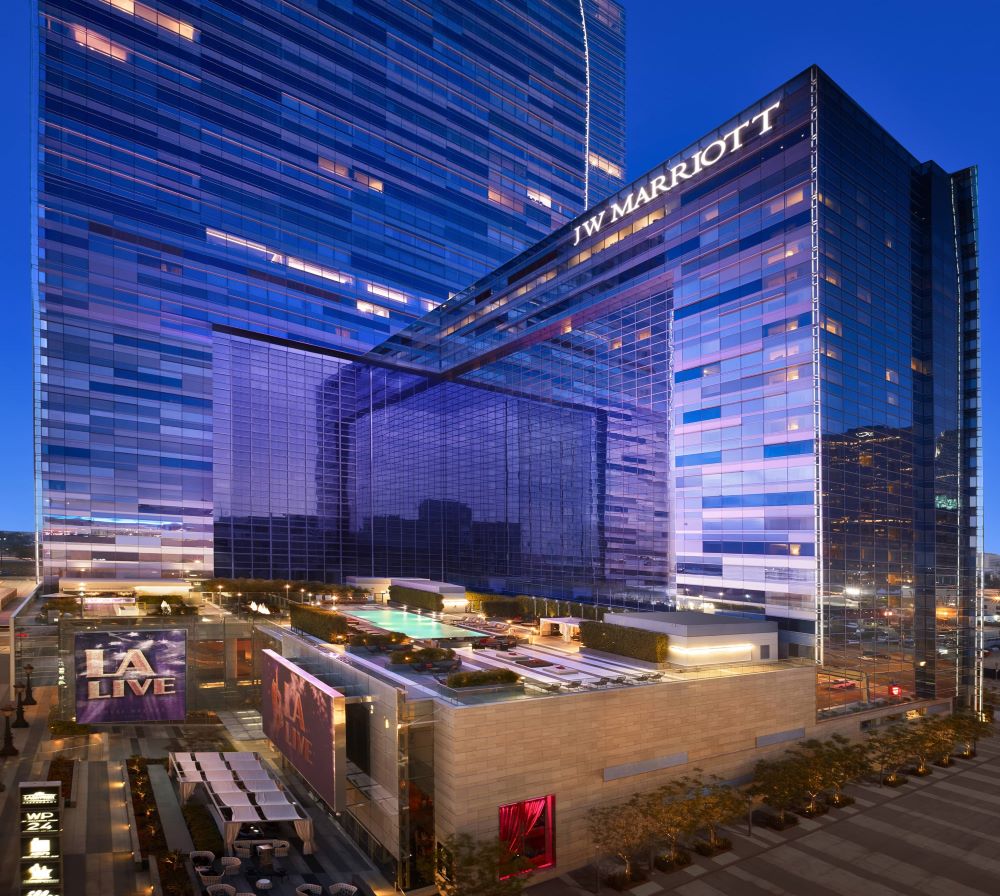 JW Marriott at LA Live exterior