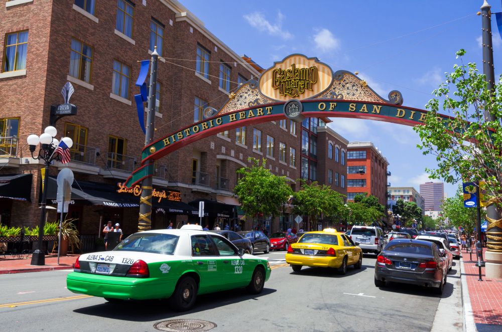 Gaslamp Quarter entrance