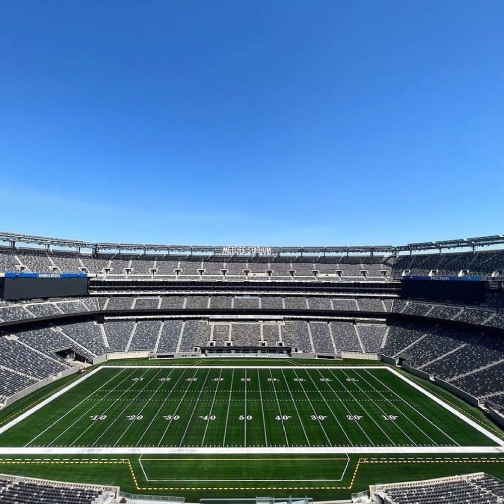 MetLife Stadium new field 2024 