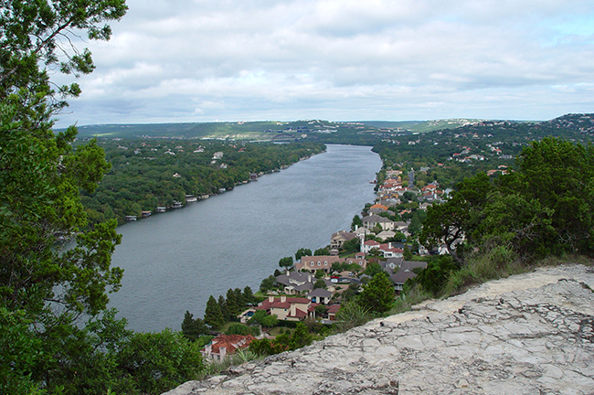 View From Top of Mount Bonnell, Credit: Austin Parks and Recreation Department