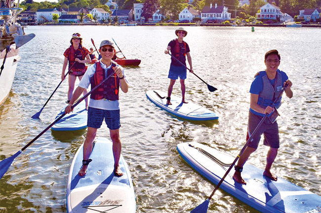Stand-Up Paddleboarding, Adventure Mystic 