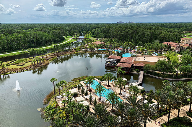 Four Seasons Orlando Balcony View, Credit: Danielle LeBreck