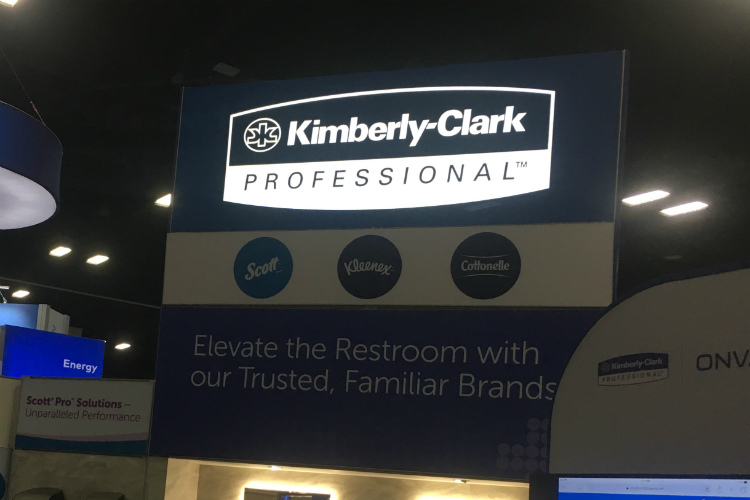 Kimberly-Clark Booth at BOMA 2018