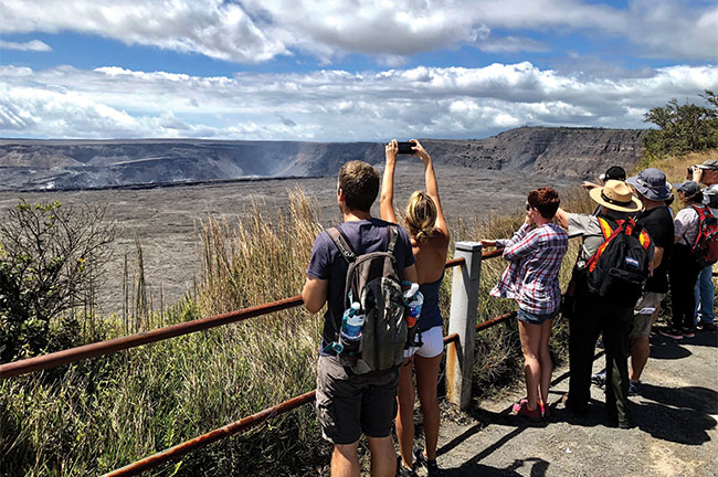 Hawaii Volcanoes National Park, September 22, 2018, reopening day