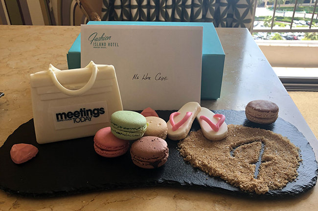 Irvine Company's Coastal Catering Surprise In-Room Amenity