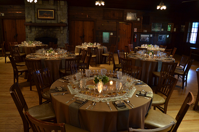 Buffalo Trace Clubhouse Event Setup, Lexington